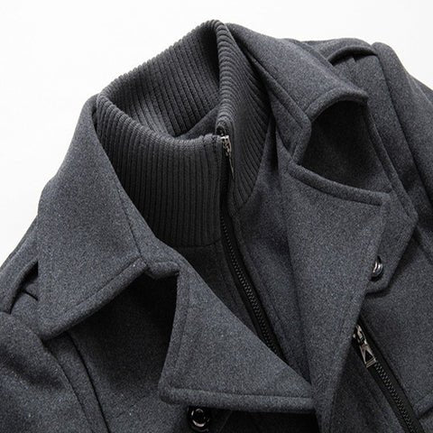 Peaky • Two-Piece Men’s Coat for Style and Warmth