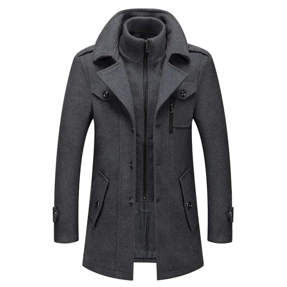 Peaky • Two-Piece Men’s Coat for Style and Warmth