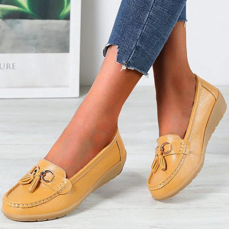 Orthopedic Leather Moccasin | Ponty