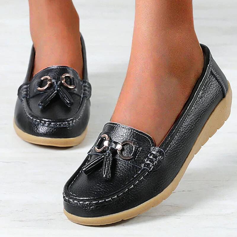 Orthopedic Leather Moccasin | Ponty