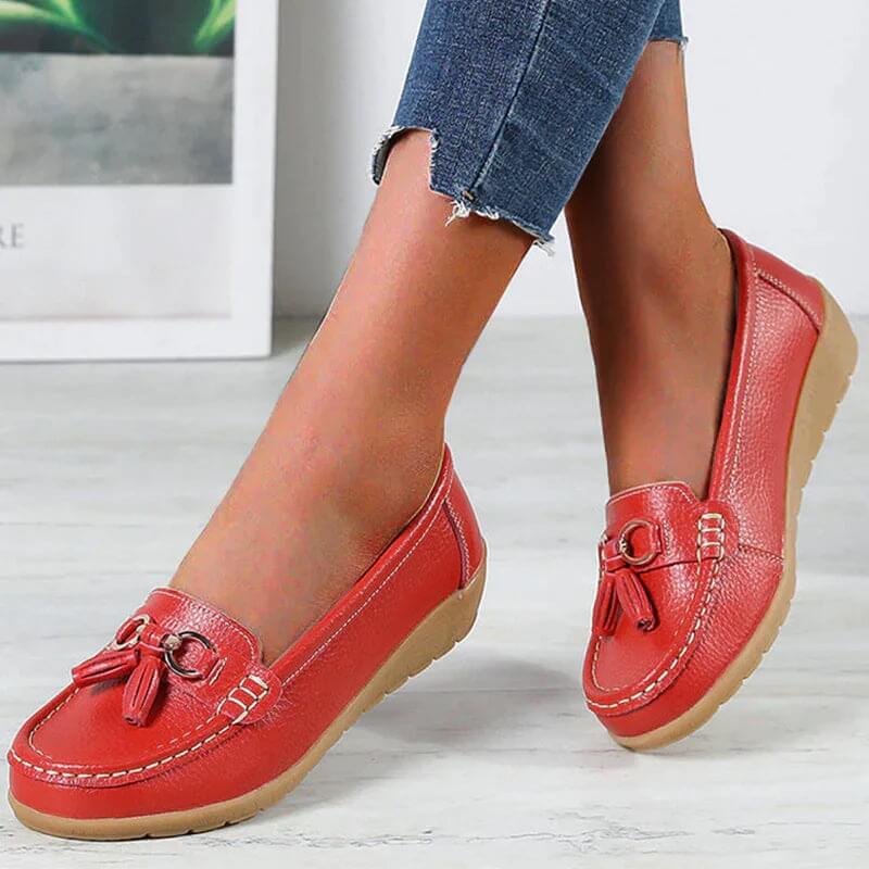 Orthopedic Leather Moccasin | Ponty