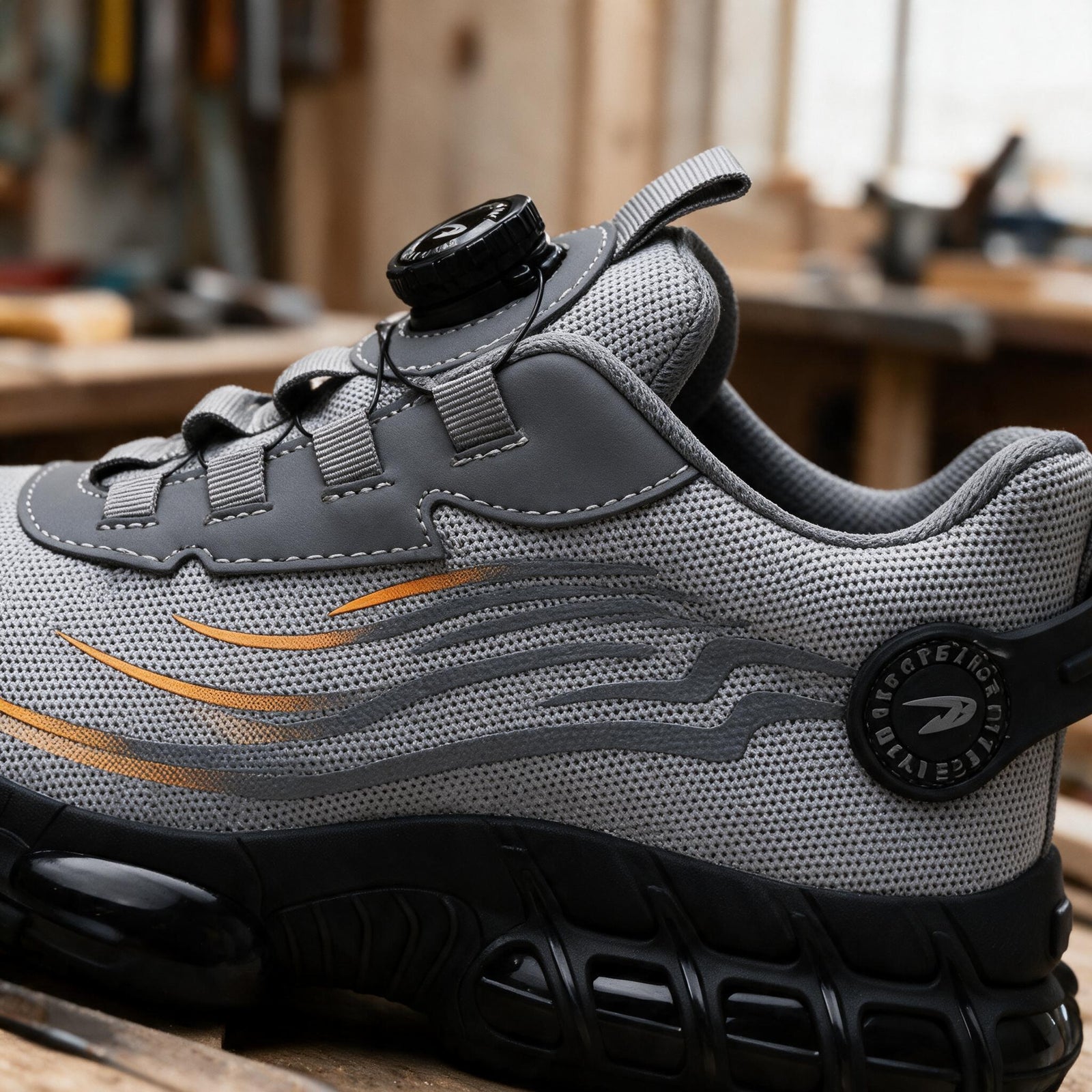 3D technical mesh keeps feet dry and odour-free for 10+ consecutive hours