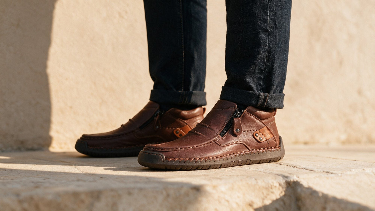 Barton • Handcrafted Leather Shoes with Comfort and Character