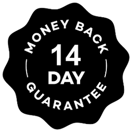 100% 14 Day Money-Back Guarantee