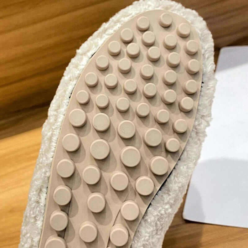 Arielle Plush Moccasins With Non-Slip Sole | Ponty